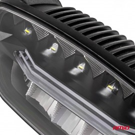 Amio - Προβολέας Εργασίας LED Oval με Ενσωματωμένο Φλας 109W 7000lm 9/36V για Φορτηγά Γεωργικά Μηχανήματα και Off-Road Οχήματα - 1 τεμ. (04535/AM) Φωτισμός LED americat.gr