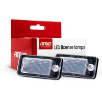 Amio - Φώτα Πινακίδας LED τύπου CLP01 για οχήματα Audi τάση λειτουργίας 12V - 2 τεμ. (04536/AM) Μαρκέ americat.gr