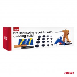 Amio - Kit Επισκευής Λαμαρίνας από Λακούβες (Αμάξωμα Οχήματος) DIY Dent+Ding Repair Kit για Επιβατικά Αυτοκίνητα - 1 σετ (04599/AM) Επισκευή Λαμαρίνας americat.gr