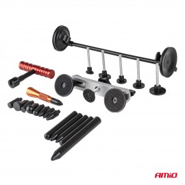 Amio - Kit Επισκευής Λαμαρίνας από Λακούβες (Αμάξωμα Οχήματος) DIY Dent+Ding Repair Kit Μεγάλο σε Σάκο για Επιβατικά Αυτοκίνητα - 1 σετ (04600/AM) Επισκευή Λαμαρίνας americat.gr