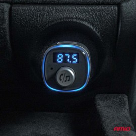 Amio - FM Transmitter Αυτοκινήτου 12/24V με 2xUSB Type-A και Υποδοχή microSD - 1 τεμ. (04654/AM) Φις Αναπτήρα americat.gr