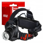 Amio - Φακός Κεφαλής Εργασίας τύπου T6 LED χωρητικότητα μπαταρίας 3600mAh - 1 τεμ. (04664/AM) Φορητές Λάμπες Εργασίας LED americat.gr