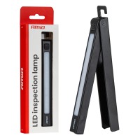 Amio - Φακός Εργασίας Χειρός Ανακλινόμενος τύπου XTE+SMD LED χωρητικότητα μπαταρίας 600mAh μήκος 15cm διάσταση 17x24x187mm - 1 τεμ. (04669/AM) Φορητές Λάμπες Εργασίας LED americat.gr