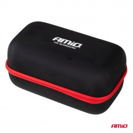 Amio - Φορητός Εκκινητής Μπαταρίας (Jump Starter) με ενσωματωμένο Κομπρεσέρ Αέρα, Powerbank και Φακό LED τάση λειτουργίας 12V με χωρητικότητα 7,2Ah και μέγιστο ρεύμα εκκίνησης 600A για Επιβατικά Αυτοκίνητα - 1 τεμ. (04674/AM) Εκτακτη Ανάγκη americat.gr