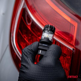 Amio – LED CSP P27W 3156 Καρφωτό 12V 66W 4800lm 6500K Full CANBUS για Όπισθεν & Ισχυρό Φως – 1 Τεμ. (04690/AM) Λαμπάκια americat.gr