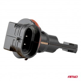 Amio - Λαμπτήρες LED F25 PRO Black Edition H8/H9/H11/H16 68W 12-24V Full CAN Bus με Φωτεινότητα 7646lm σε Ψυχρό Λευκό 6000K για Επιβατικά Αυτοκίνητα & Φορτηγά - Σετ 2 τεμ. (04721/AM) Φωτισμός LED americat.gr