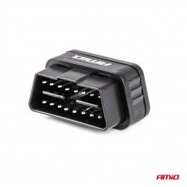 Amio - Διαγνωστικό Αυτοκινήτου OBD 2 τύπου ELM327 Bluetooth PIC25K80 τάση λειτουργίας 12V με ασύρματη σύνδεση για Επιβατικά Αυτοκίνητα - 1 τεμ. (04731/AM) Εκτακτη Ανάγκη americat.gr