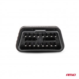 Amio - Διαγνωστικό Αυτοκινήτου OBD 2 τύπου ELM327 Bluetooth PIC25K80 τάση λειτουργίας 12V με ασύρματη σύνδεση για Επιβατικά Αυτοκίνητα - 1 τεμ. (04731/AM) Εκτακτη Ανάγκη americat.gr