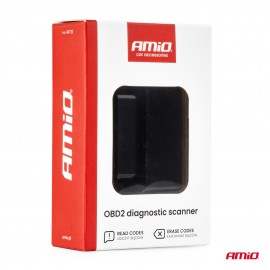 Amio - Διαγνωστικό Αυτοκινήτου OBD 2 τύπου ELM327 Bluetooth Mini τάση λειτουργίας 12V με ασύρματη σύνδεση για Επιβατικά Αυτοκίνητα - 1 τεμ. (04732/AM) Εκτακτη Ανάγκη americat.gr