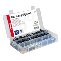 Amio – Κλιπς Ταπετσαρίας Αυτοκινήτου Σετ 101 Τεμ. με Εργαλεία Αφαίρεσης για Σταθερή Τοποθέτηση & Εύκολη Επισκευή – 1 Σετ (04740/AM) Ειδη Συνεργείου americat.gr