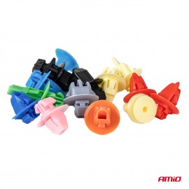 Amio – Κλιπς Αμαξώματος Αυτοκινήτου Σετ 435 Τεμ. με Εργαλεία για Σταθερή Τοποθέτηση & Πλήρη Επισκευή – 1 Σετ (04744/AM) Ειδη Συνεργείου americat.gr