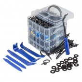 Amio – Κλιπς & Πείροι Αμαξώματος Αυτοκινήτου Σετ 1211 Τεμ. με Εργαλεία για Σταθερή Τοποθέτηση & Πλήρη Επισκευή – 1 Σετ (04746/AM) Εργαλεία americat.gr