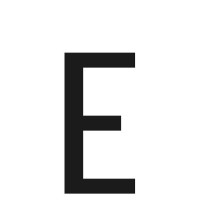 ΑΥΤΟΚΟΛΛΗΤΟ ΓΡΑΜΜΑ ΠΙΝΑΚΙΔΩΝ 60x30mm "E" Αυτοκόλλητα Γράμματα και Αριθμοί americat.gr