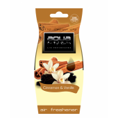 Aqua - ΑΡΩΜΑΤΙΚΟ ΑΥΤΟΚΙΝΗΤΟΥ ΚΡΕΜΑΣΤΟ ΜΕ ΑΡΩΜΑ ΚΑΝΕΛΑ & ΒΑΝΙΛΙΑ AQUA - 1 TEM. (10-1005/AQ) Αρωματικά americat.gr