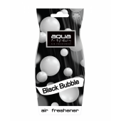 Aqua - ΑΡΩΜΑΤΙΚΟ ΑΥΤΟΚΙΝΗΤΟΥ ΚΡΕΜΑΣΤΟ ΜΕ ΑΡΩΜΑ BLACK BUBBLE DROP AQUA - 1 TEM. (10-1006/AQ) Αρωματικά americat.gr