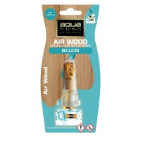 Aqua - ΑΡΩΜΑΤΙΚΟ ΑΥΤΟΚΙΝΗΤΟΥ ΚΡΕΜΑΣΤΟ ΜΠΟΥΚΑΛΑΚΙ ΜΕ ΑΡΩΜΑ BILLION AIR WOOD AQUA - 1 TEM. (10-441/AQ) Αρωματικά americat.gr