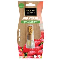 Aqua - ΑΡΩΜΑΤΙΚΟ ΑΥΤΟΚΙΝΗΤΟΥ ΚΡΕΜΑΣΤΟ ΜΠΟΥΚΑΛΑΚΙ ΜΕ ΑΡΩΜΑ ΦΡΑΟΥΛΑ (STRAWBERRY) AIR WOOD AQUA - 1 TEM. (10-461/AQ) Αρωματικά americat.gr