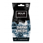 Aqua - ΑΡΩΜΑΤΙΚΟ ΑΥΤΟΚΙΝΗΤΟΥ ΚΡΕΜΑΣΤΟ ΜΕ DARK FRESH AQUA - 1 TEM. (10-590/AQ) Αρωματικά americat.gr
