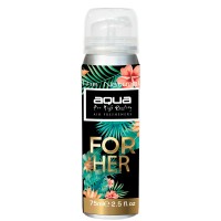 Aqua - ΑΡΩΜΑΤΙΚΟ ΑΥΤΟΚΙΝΗΤΟΥ ΣΕ ΣΠΡΕΙ (SPRAY) ΜΕ ΑΡΩΜΑ FOR HER AQUA SERIES 75ml AQUA - 1 TEM. (10-893/AQ) Αρωματικά americat.gr