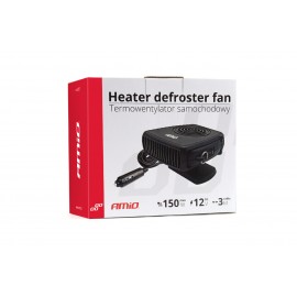 Amio - ΑΕΡΟΘΕΡΜΟ ΑΝΑΠΤΗΡΑ 12V - 150W (ΚΑΛΩΔΙΟ 150 cm) CH-04 1 τεμ. (02537/AM) Ανεμιστήρες Αυτοκινήτου Θερμαντικά americat.gr