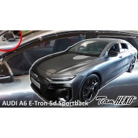 Heko - Ανεμοθραύστες για Audi A6 E-Tron 5 Doors Sportback (έκδοση με καθρέπτες) 2024+ Σετ Αυτοκινήτου Απο Εύκαμπτο Φιμέ Πλαστικό - 4 τεμ. (ΑΝΕΜ.SET10299) ΑΝΕΜΟΘΡΑΥΣΤΕΣ americat.gr