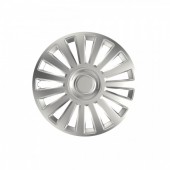 Amio - ΤΑΣΙΑ 13" HUBCAP LUXURY ΑΣΗΜΙ - ΣΕΤ 4 ΤΕΜ. ΣΕ ΚΟΥΤΙ (1037/AM) ΤΑΣΙΑ 13 ΙΝΤΣΕΣ americat.gr