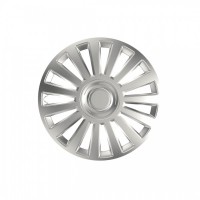 Amio - ΤΑΣΙΑ 13" HUBCAP LUXURY ΑΣΗΜΙ - ΣΕΤ 4 ΤΕΜ. ΣΕ ΚΟΥΤΙ (1037/AM) ΤΑΣΙΑ 13 ΙΝΤΣΕΣ americat.gr
