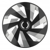 Amio - ΤΑΣΙΑ 16" HUBCAP VECTOR RC SILVER BLACK - 4 ΤΕΜ. (5247/AM) ΤΑΣΙΑ 16 ΙΝΤΣΕΣ americat.gr
