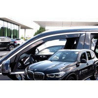 BMW X5 G05 5D 2018-2021 ΖΕΥΓΑΡΙ ΑΝΕΜΟΘΡΑΥΣΤΕΣ ΑΥΤΟΚΙΝΗΤΟΥ ΑΠΟ ΕΥΚΑΜΠΤΟ ΦΙΜΕ ΠΛΑΣΤΙΚΟ HEKO - 2 ΤΕΜ. BMW americat.gr