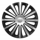 Amio - ΤΑΣΙΑ 16" HUBCAP TREND SILVER BLACK - ΣΕΤ ΣΕ ΚΟΥΤΙ - 4 ΤΕΜ. (6858/AM) ΤΑΣΙΑ 16 ΙΝΤΣΕΣ americat.gr