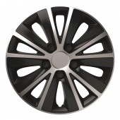 Amio - ΤΑΣΙΑ 14" RAPIDE NC SILVER BLACK (ΜΕ ΔΙΑΜΕΤΡΟ ΓΙΑ ΣΗΜΑ 7,2cm) - ΣΕΤ 4ΤΕΜ ΣΕ ΚΟΥΤΙ (1171/AM) ΤΑΣΙΑ 14 ΙΝΤΣΕΣ americat.gr