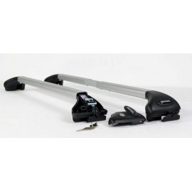 MENABO ΠΤΥΣΣΟΜΕΝΕΣ ΜΠΑΡΕΣ ΟΡΟΦΗΣ ΑΛΟΥΜΙΝΙΟΥ ARIETE 81.5-119.5 cm ΣΕ ΑΣΗΜΙ ΧΡΩΜΑ ΓΙΑ Opel Insignia Sportourer 5 doors 2009>2017 ΜΕ FLUSH RAILS 5.5 cm max - 2 ΤΕΜ. (12060/MB) Opel americat.gr