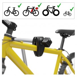 Menabo - Βάση Ποδηλάτου Shadow για 3 Ποδήλατα ή Fat Bikes με Quick Lock System για VW Caddy 2.0 (2021>) Van / SUV με Ασφαλή Μεταφορά Φορτίου - 1 Σετ (12950/MB) Βάσεις Πορτ Μπαγκάζ americat.gr