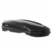 Menabo - Μπαγκαζιέρα Οροφής Satellite 600 Duo Black με T-track σε Μαύρο Γυαλιστερό Χρώμα από ABS Πλαστικό με Διαστάσεις 197,6x94,1x46,7 cm - 1 Τεμ. (14280/MB) 600 Λίτρα americat.gr