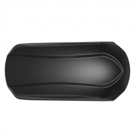 ΜΠΑΓΚΑΖΙΕΡΑ ΟΡΟΦΗΣ SATELLITE 600 DUO BLACK MΕ ΔΙΠΛΟ ΑΝΟΙΓΜΑ ΣΕ ΜΑΥΡΟ ΧΡΩΜΑ ΜΕ ΓΥΑΛΙΣΤΕΡΗ ΥΦΗ MENABO - 1 ΤΕΜ. 600 Λίτρα americat.gr