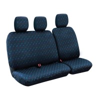 Καλύμματα Καθισμάτων Dido-1, χωρίς επανατυλικτήρα ζώνης - Μπλε Πλατοκαθίσματα americat.gr