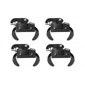 Menabo – Σύστημα Δέσης Μπαγκαζιέρας Starla για Ασφαλή Στερέωση Μπαγκαζιέρας σε Μπάρες Οροφής – 4 Τεμ. (14540/MB) Αξεσουάρ Για Μπάρες Οροφής americat.gr