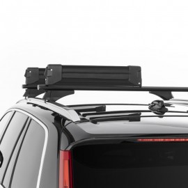 Menabo - Βάση Σκι Οροφής Αλουμινίου Yelo 4 NS Black με Κλειδί για 4 Ζευγάρια Σκι ή 2 Snowboard για Ασφαλή Μεταφορά Φορτίου - 1 Σετ (14590/MB) Μεταφορά Σκι & Canoe Kayak americat.gr