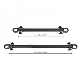 Menabo - Μπάρα Μετατροπής Σκελετού Γυναικείου Ποδηλάτου Σε Ανδρικό Black 2.0 για Βάσεις Ποδηλάτου - 1 Τεμ. (14620/MB) Βάσεις Πορτ Μπαγκάζ americat.gr