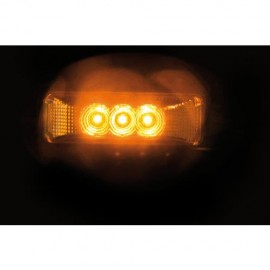 Φως Φορτηγού 24V 3LED Πορτοκαλί 103x35mm Προβολείς LED americat.gr