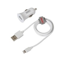 Καλώδιο Φορτισης / Συγχρονισμού USB για Apple 100cm 8pin με αντάπτορα USB αναπτήρα Φορτιστές americat.gr