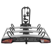 Menabo - Βάση Ποδηλάτου Κοτσαδόρου Alioth 3 για 3 ποδήλατα ή E-bike / Fat Bike με Ανάκλιση / Μοχλό Γρήγορης Ασφάλισης / Αντάπτορα 13 pin - 1 τεμ. (14910/MB) Βάσεις Κοτσαδόρου americat.gr