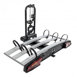 Menabo - Βάση Ποδηλάτου Κοτσαδόρου Alioth 3 για 3 ποδήλατα ή E-bike / Fat Bike με Ανάκλιση / Μοχλό Γρήγορης Ασφάλισης / Αντάπτορα 13 pin - 1 τεμ. (14910/MB) Βάσεις Κοτσαδόρου americat.gr