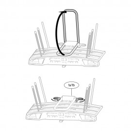 Menabo - Βάση Ποδηλάτου Κοτσαδόρου Alioth 3 για 3 ποδήλατα ή E-bike / Fat Bike με Ανάκλιση / Μοχλό Γρήγορης Ασφάλισης / Αντάπτορα 13 pin - 1 τεμ. (14910/MB) Βάσεις Κοτσαδόρου americat.gr