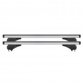 Menabo – Μπάρες Οροφής Ασημί Αλουμινίου Sonic XL με Κλειδί για Flush / Raised Rails για Ασφαλή Μεταφορά Φορτίου – 2 Τεμ. (16120/MB) Μπάρες Αλουμινίου americat.gr