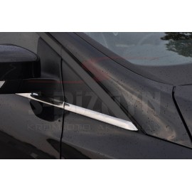 TRIM ΠΑΡΑΘΥΡΩΝ ΑΝΟΞ.ΑΤΣΑΛΙ ΧΡΩΜΙΟ S-DIZAYN ΓΙΑ FORD FOCUS 5D HB 2011+ - 8ΤΕΜ Αυτοκόλλητα Προφίλ και Τριμ americat.gr
