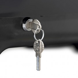 Menabo - Μπαγκαζιέρα Οροφής Mania 580 Duo Διπλό Άνοιγμα Black με Δαγκάνες Crab (Μαύρη / Γυαλιστερή 224,4x89x36,4cm) για Ασφαλή Μεταφορά Φορτίου - 1 Σετ (16910/MB) 580 Λίτρα americat.gr