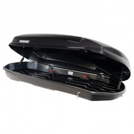 Menabo - Μπαγκαζιέρα Οροφής Satellite 600 Duo Black με Δαγκάνες Crab (Μαύρη / Γυαλιστερή 197,6x94x46,7cm) για Ασφαλή Μεταφορά Φορτίου - 1 τεμ. (16920/MB) ΝΕΑ ΠΡΟΪΟΝΤΑ americat.gr