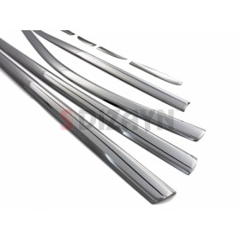 TRIM ΠΑΡΑΘΥΡΩΝ ΑΥΤΟΚΟΛΛΗΤΑ ΧΡΩΜΙΟΥ 8ΤΕΜ. ΓΙΑ RENAULT CLIO IV 5D 2012+ Διάφορα Διακοσμητικά Χρωμίου americat.gr