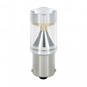 P21W 10-30V BA15s 750lm Μονοπολικό Λευκό Διάθλασης MEGA-LED 54 CREE-LED BLISTER 1τεμ. Με Κάλυκα americat.gr